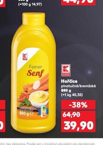 Kaufland Hořčice nabídka