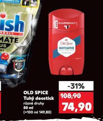 Kaufland Old spice tuhý deodorant nabídka