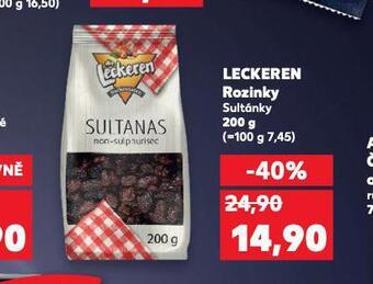 Kaufland Rozinky nabídka