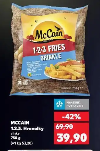 Kaufland Mccain hranolky nabídka