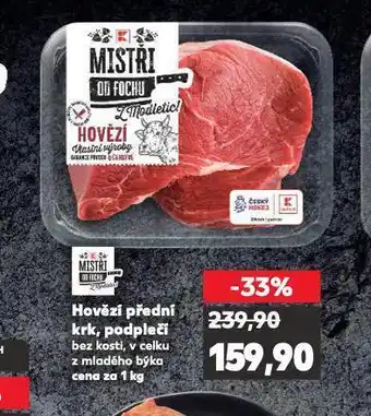 Kaufland Hovězí přední krk nabídka