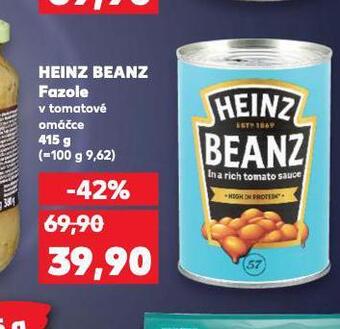 Kaufland Heinz beanz fazole nabídka
