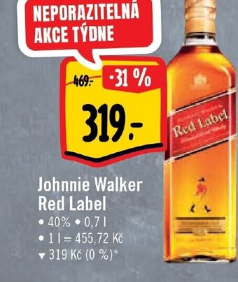 Albert Johnnie Walker Red Label nabídka