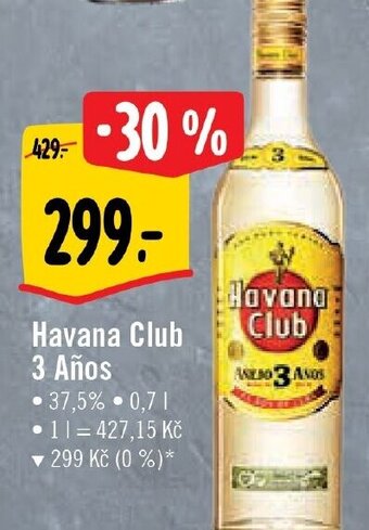 Albert Havana Club 3 Años nabídka