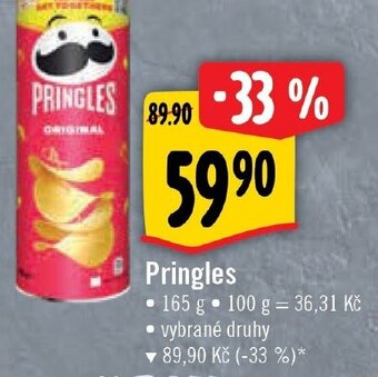 Albert PRINGLES nabídka