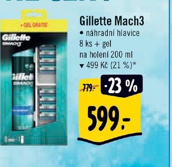 Albert Gillette Mach3 nabídka