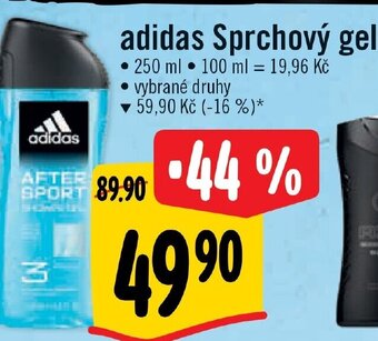Albert adidas Sprchový gel nabídka