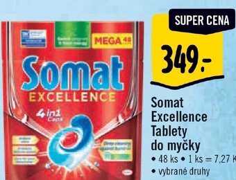 Albert Somat Excellence Tablety do myčky nabídka