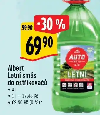 Albert Albert Letní směs do ostřikovačů nabídka
