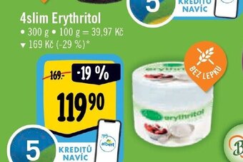 Albert 4slim Erythritol nabídka