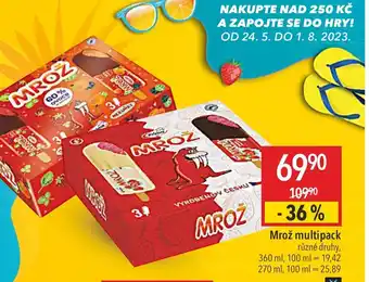 Globus Mrož multipack nabídka