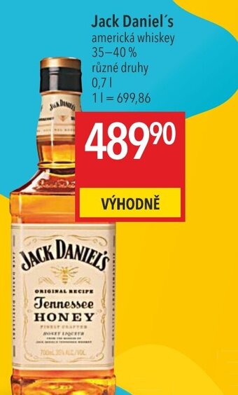 Globus Jack Daniel's nabídka