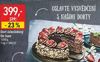 Globus Dort čokoládový De luxe nabídka