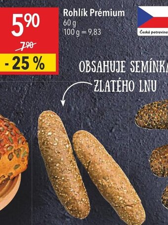Globus Rohlík Prémium nabídka
