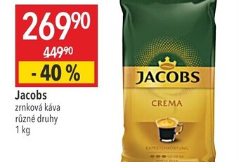 Globus Jacobs zrnková káva nabídka