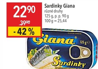 Globus Sardinky Giana nabídka