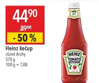 Globus Heinz kečup nabídka
