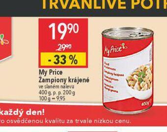 Globus Žampiony krájené nabídka