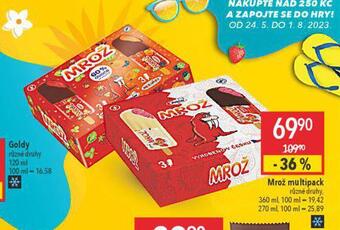 Globus Mrož zmrzlina nabídka