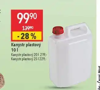 Globus Kanystr plastový nabídka