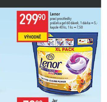 Globus Lenor prací prostředek nabídka