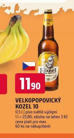 Terno Pivo velkopopovický kozel 10 nabídka