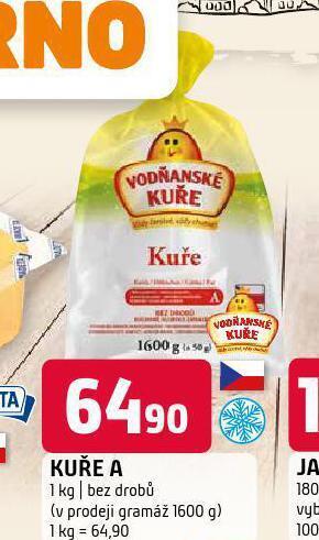 Terno Kuře a bez drobů nabídka