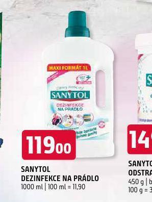 Terno Sanytol dezinfekce na prádlo nabídka
