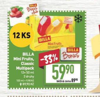 Billa Billa mini fruits, classic multipack nabídka