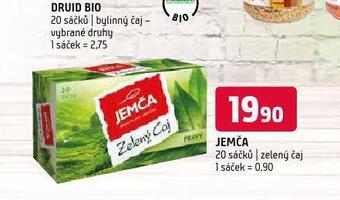 Terno Jemča zelený čaj nabídka