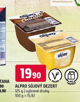 Terno Alpro sójový dezert nabídka