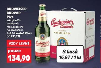 Kaufland Pivo budweiser budvar nabídka