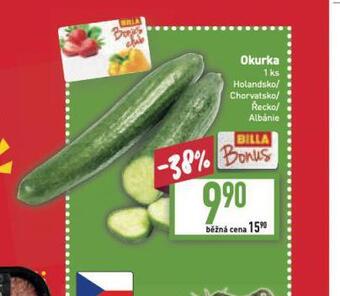 Billa Okurka nabídka