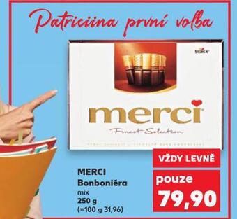 Kaufland Merci bonboniéra nabídka
