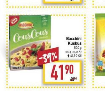 Billa Bacchini kuskus nabídka