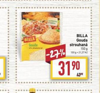 Billa Billa gouda strouhaná nabídka