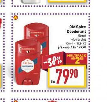 Billa Old spice deodorant nabídka