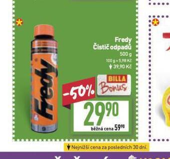Billa Fredy čistič odpadů nabídka