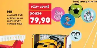 Kaufland Míč nabídka