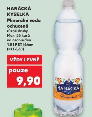 Kaufland Hanácká kyselka nabídka