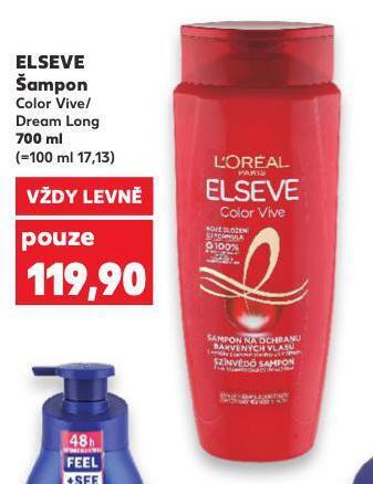 Kaufland Elseve šampon nabídka