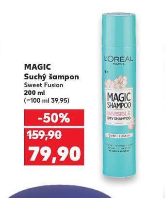 Kaufland Magic suchý šampon nabídka