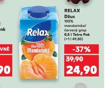 Kaufland Relax džus nabídka