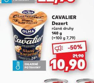 Kaufland Cavalier dezert nabídka