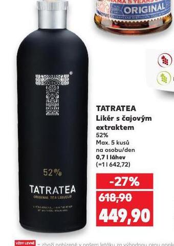 Kaufland Tatratea nabídka
