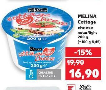 Kaufland Melina cottage cheese nabídka