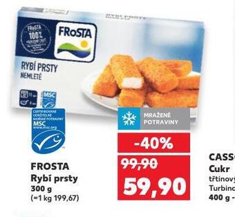 Kaufland Frosta rybí prsty nabídka