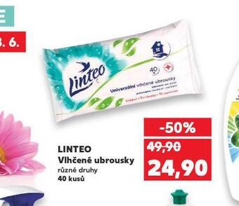 Kaufland Linteo vlhčené ubrousky nabídka
