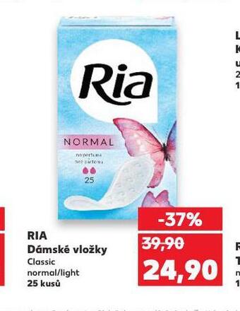 Kaufland Ria dámské vložky nabídka