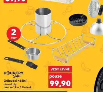 Kaufland Grilovací náčiní nabídka